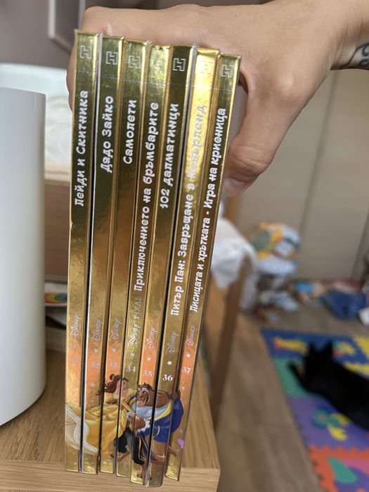 Детски книжки от поредицата Златната коленция на Disney - от 1 до 37