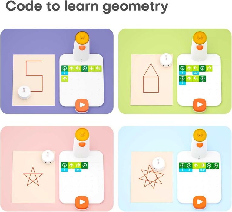 Робот MatataStudio за деца на възраст 4-10 години, програмируем робот