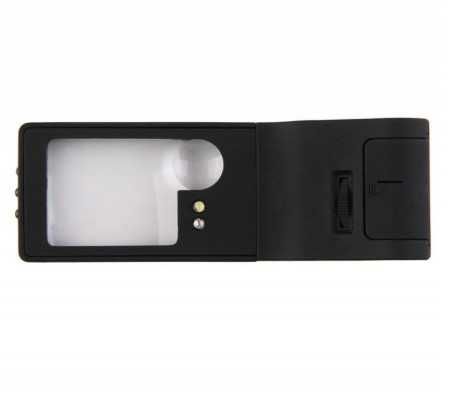 Лупа сгъваема и мини микроскоп и многофункционална лупа