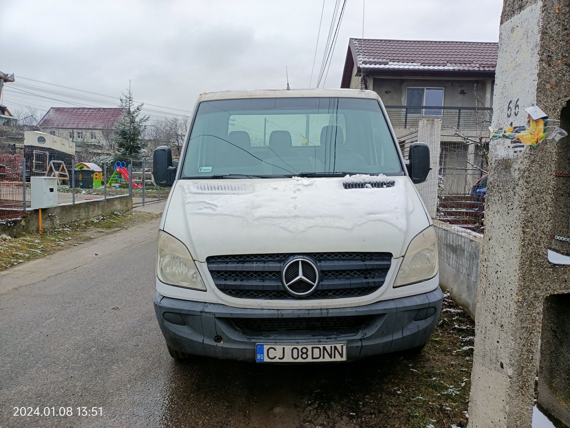 Venta de Mercedes-Benz Sprinter 907 furgoneta de pasajeros Rumanía Zalau,  XZ27847