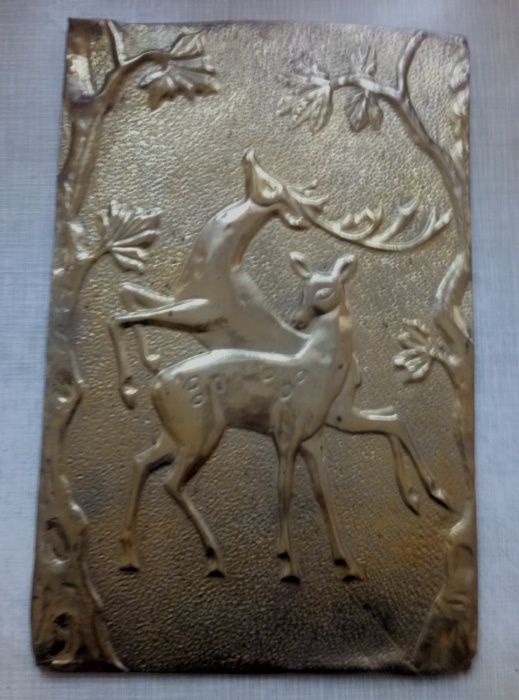 чеканный барельеф советских времен