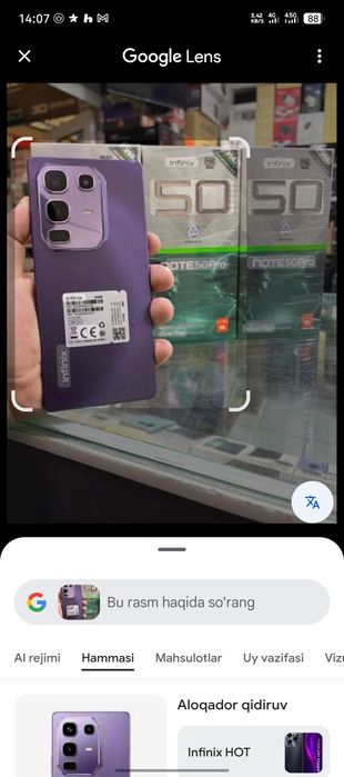 Infinix note 50 pro 12/256gb 144hz AMOLED