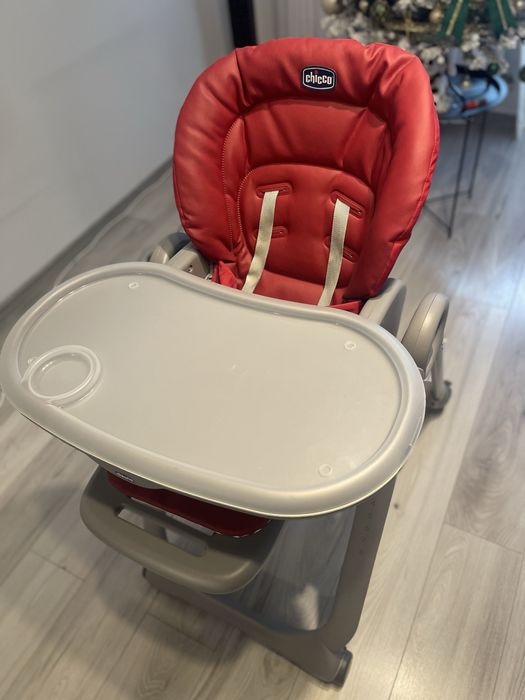 Scaun de masa chicco polly magic relax red passion de la nastere