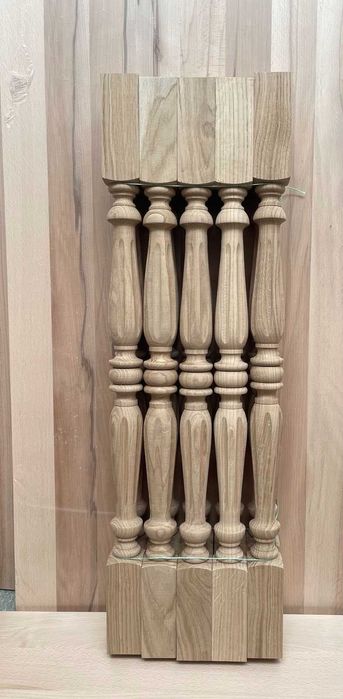 Balustri din lemn stejar