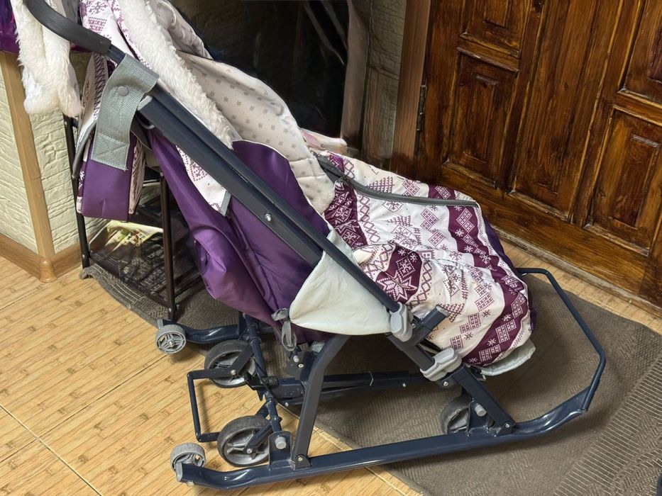 Санки - коляска за 15000. Дорг есть