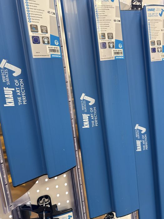 Knauf - Нож за шпакловка, Валяк, Шпакла, Ренде, Маламашка, Трион