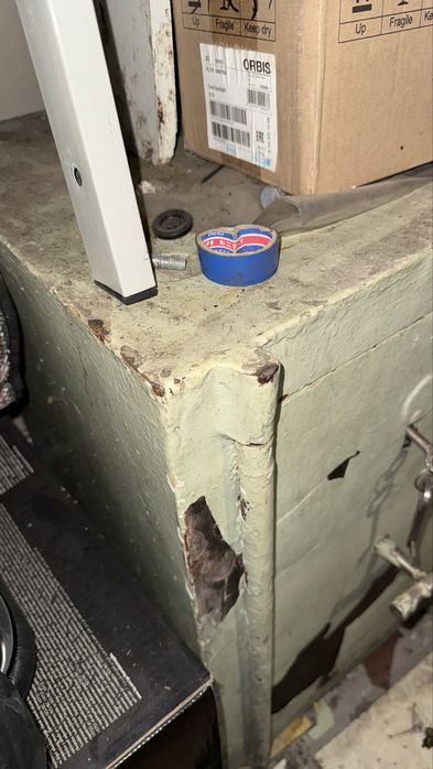 Сейф антивозгораемый советский