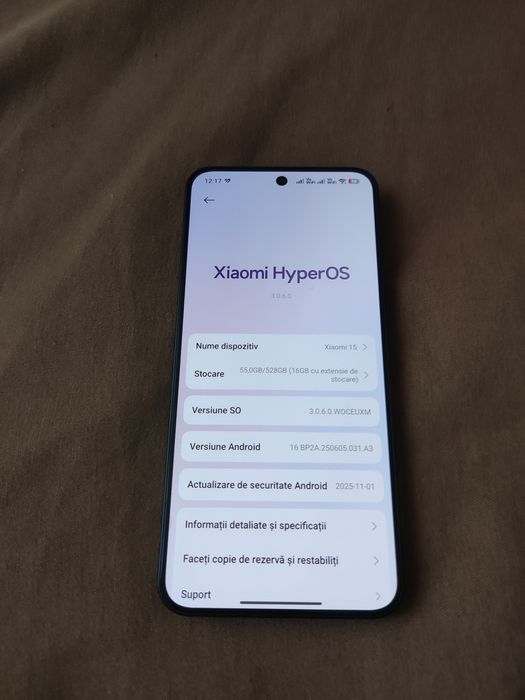 Xiaomi 15 impecabil 5G 512Gb/12G ram