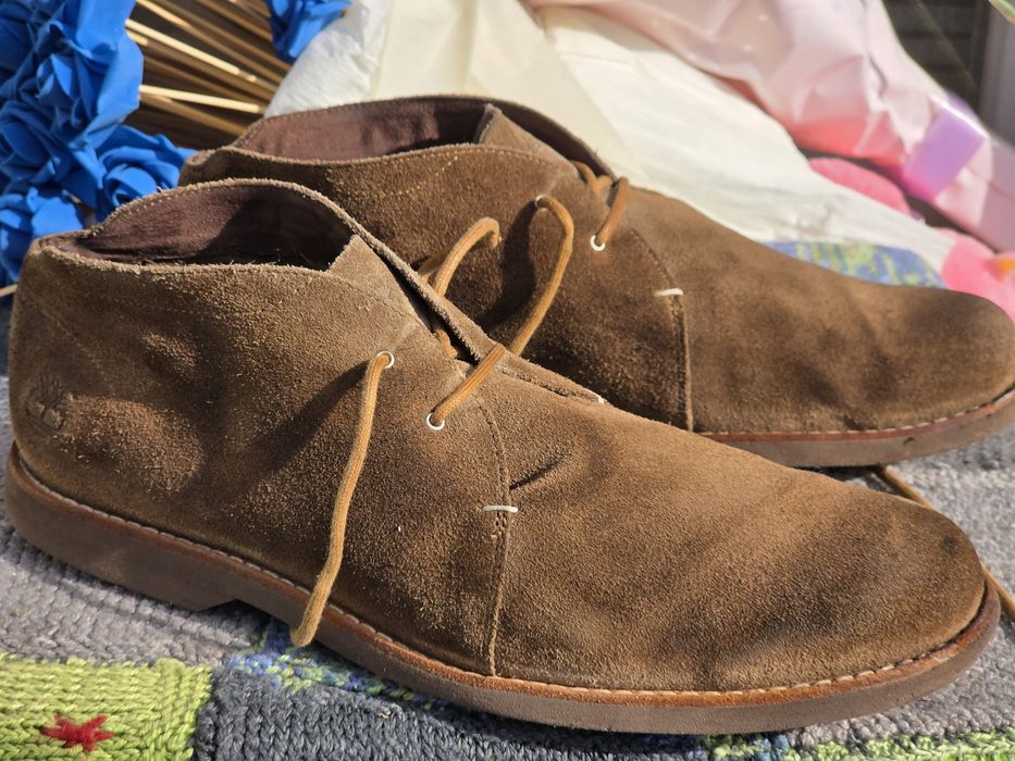 Timberland мъжки обувки естествен велур N46