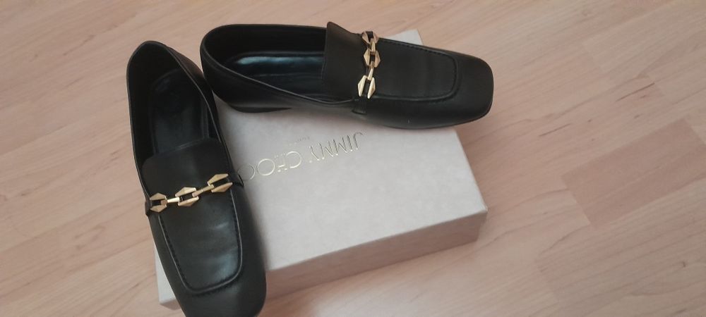 Туфли кожа натур Jimmy Choo