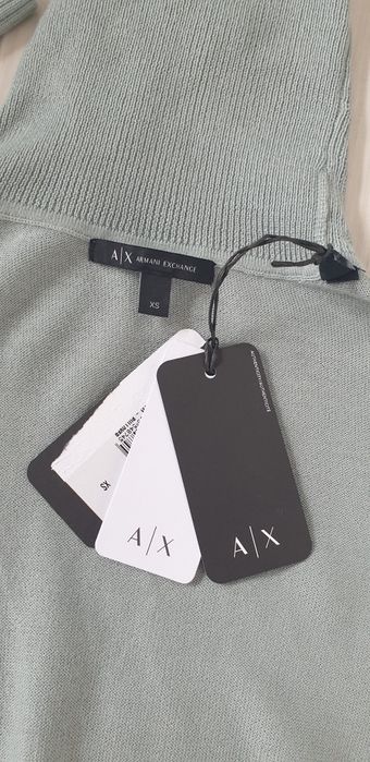 Armani Exchange A/X Wool Knit Womens  XS НОВО! ОРИГИНАЛ! Дамскo Поло