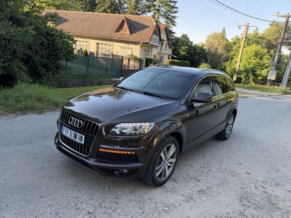 Audi Q7 facelift 3.0tdi quattro S-line 2012 inmatriculat Ro cu fiscal pe loc