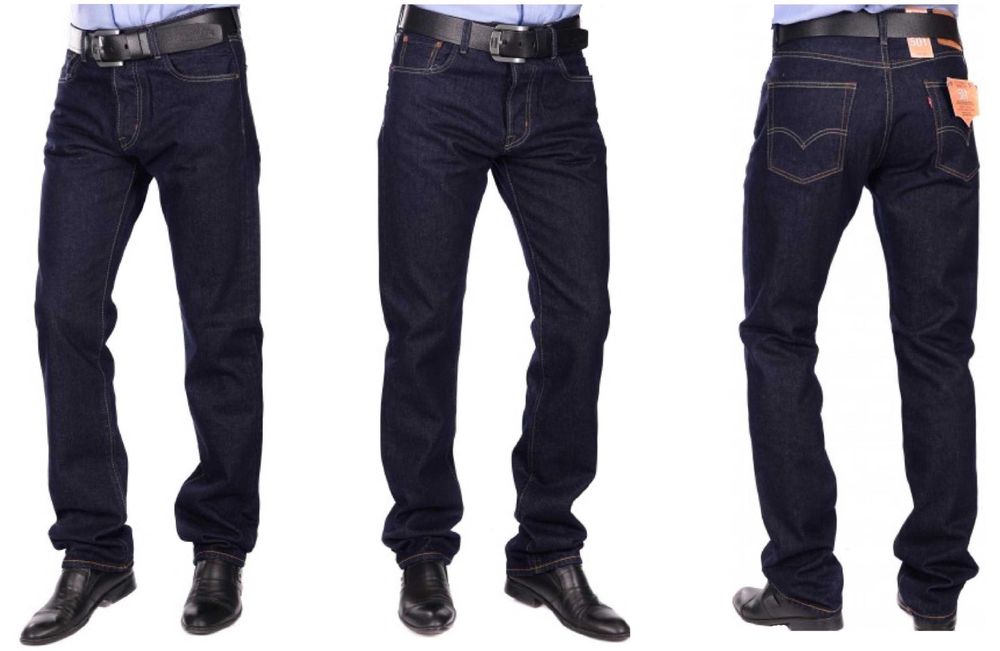 Джинсы "Levi's 501" (на "болтах")