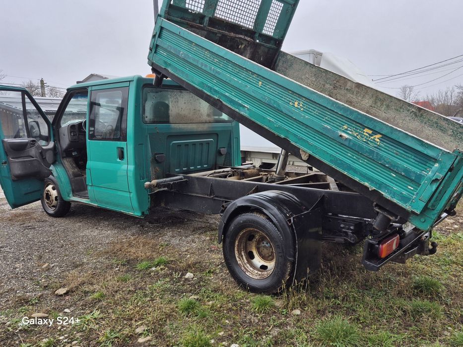 Ford Transit Basculabil 3 parti Cabină dubla Doka 6 locuri  2.4TDi