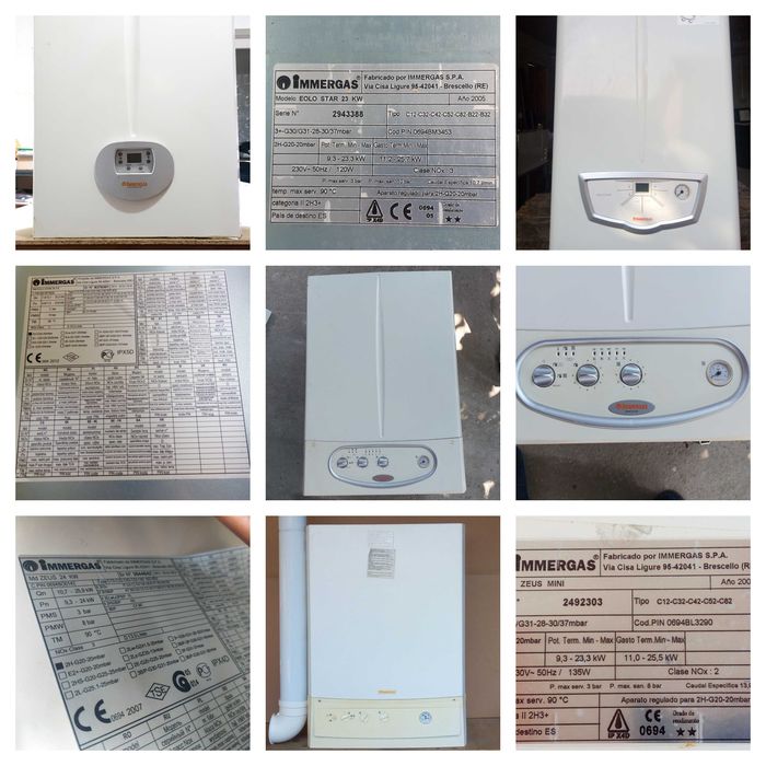 Depozit piese s.h.  IMMERGAS diverse modele