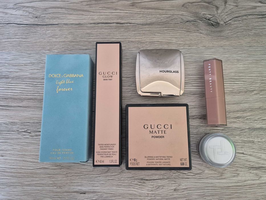 Козметика MAC, Gucci, Hourglass, Fenty, Trinny London