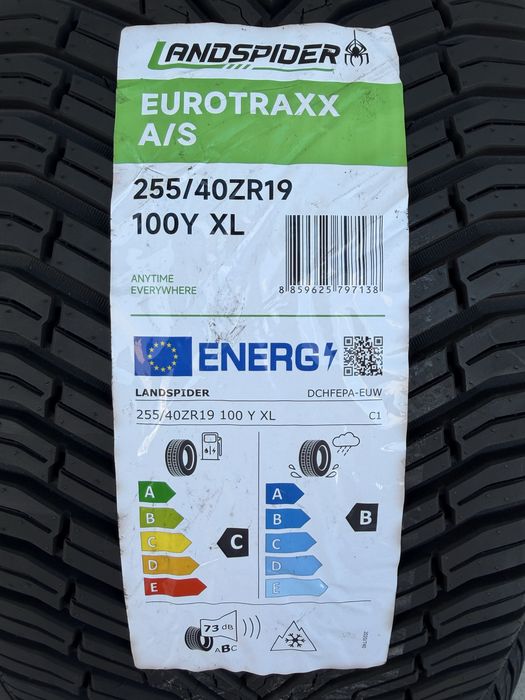 Нови всесезонни гуми LANDSPIDER EUROTRAXX A/S 255/40R19 100Y XL БОРД 2554019