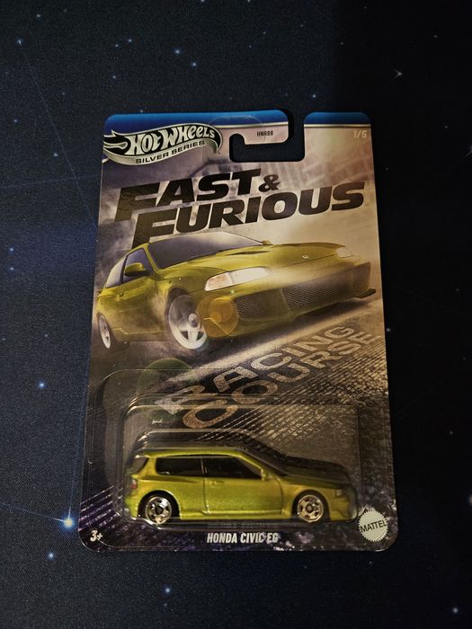 Hot Wheels Fast & Furious Silver Series - Set 5 mașini Sealed