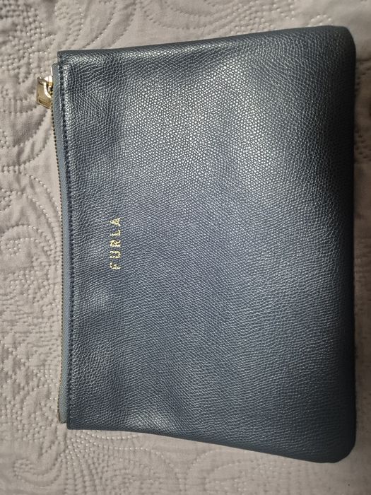 Несесер Furla,зелен и син