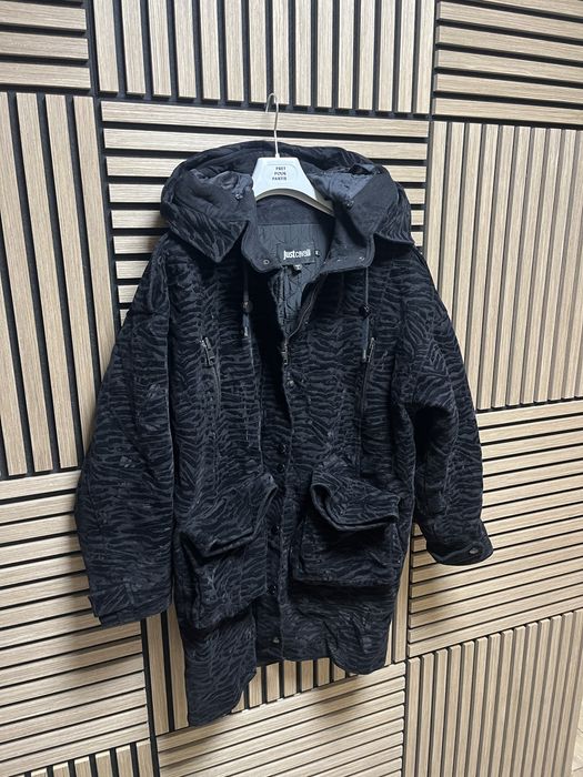 Just Cavalli : Made in ITALY Вълнено палто Oversized размер 40-М/Л -  Оригинал
