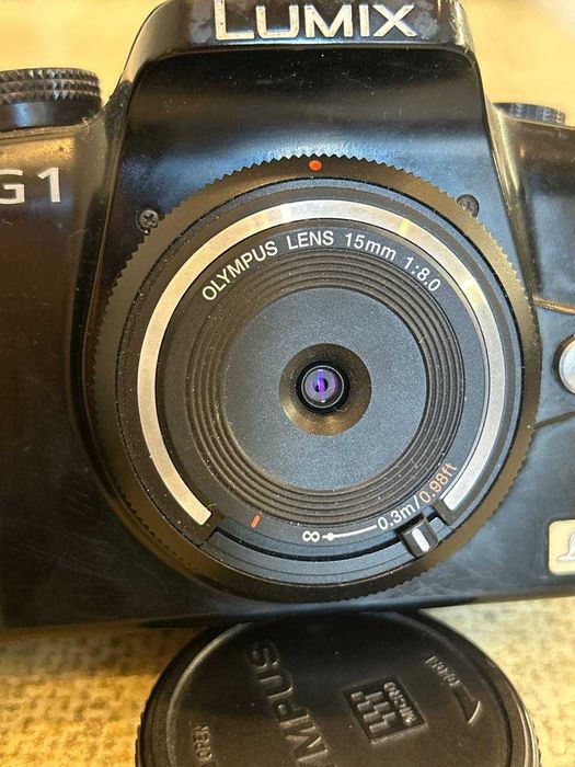 Объектив OLYMPUS LENS 15 mm 1:8.0 (блинчик)