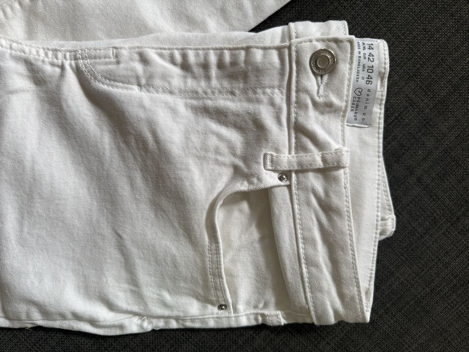 Бели Дънки Primark с висока талия