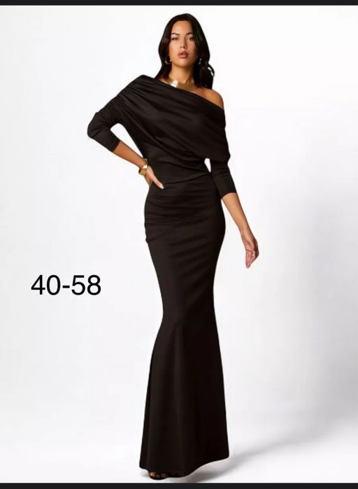 Шикарное черное платье