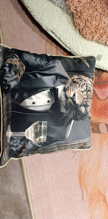 Калъфки с цип  и пълнеж Lux  с принт