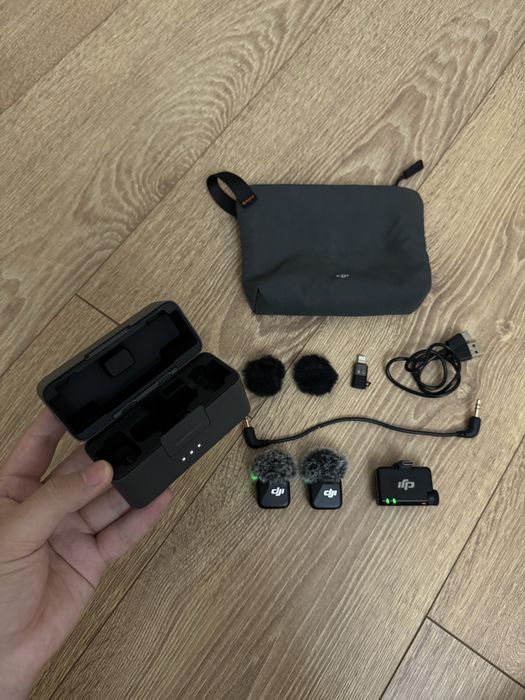 микрофон/петлички : dji mic mini