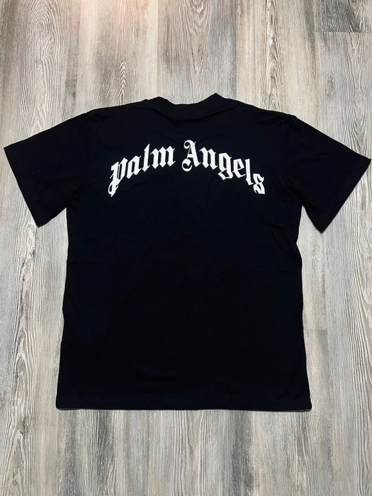 Tricou supreme palm angels si stussy