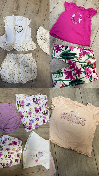 Бебешки дрехи Guess и Mayoral