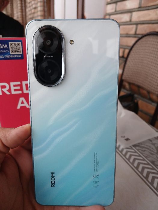 Redmi A5 128GB  karopkasida garantiyasi bilan turibdi.