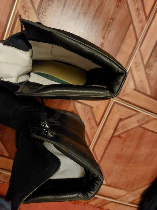 Bocanci militari armata piele naturala marimea 36