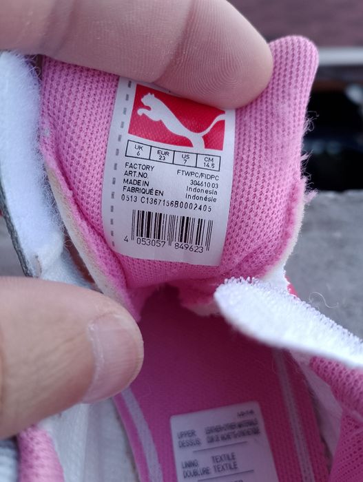 Детски маратонки puma 23ти номер