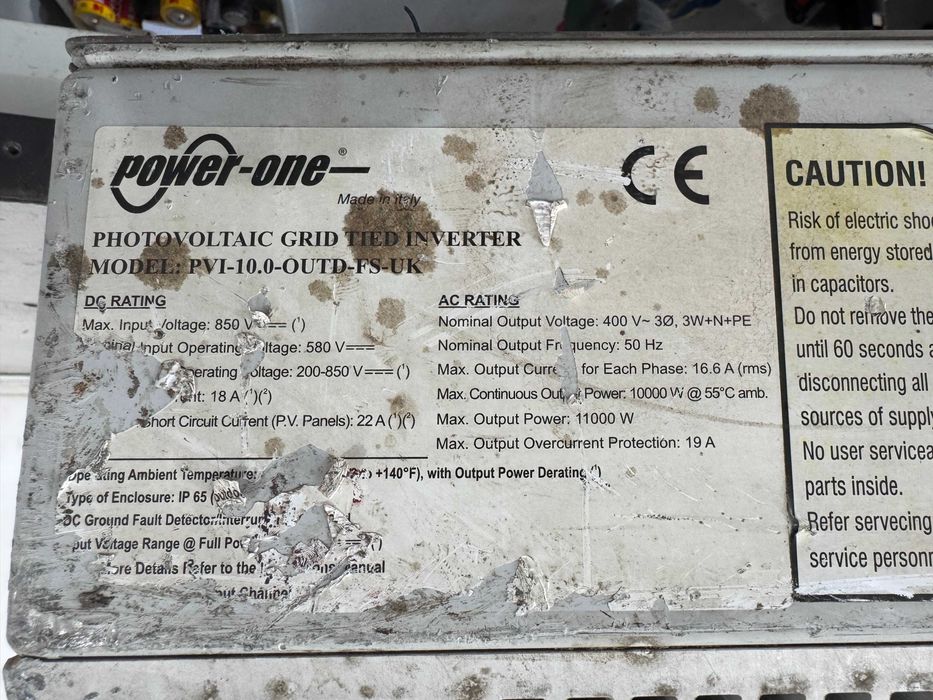 Инвертор соларен  - Aurora 400V / PVI-10.0-OUTD-FS-UK