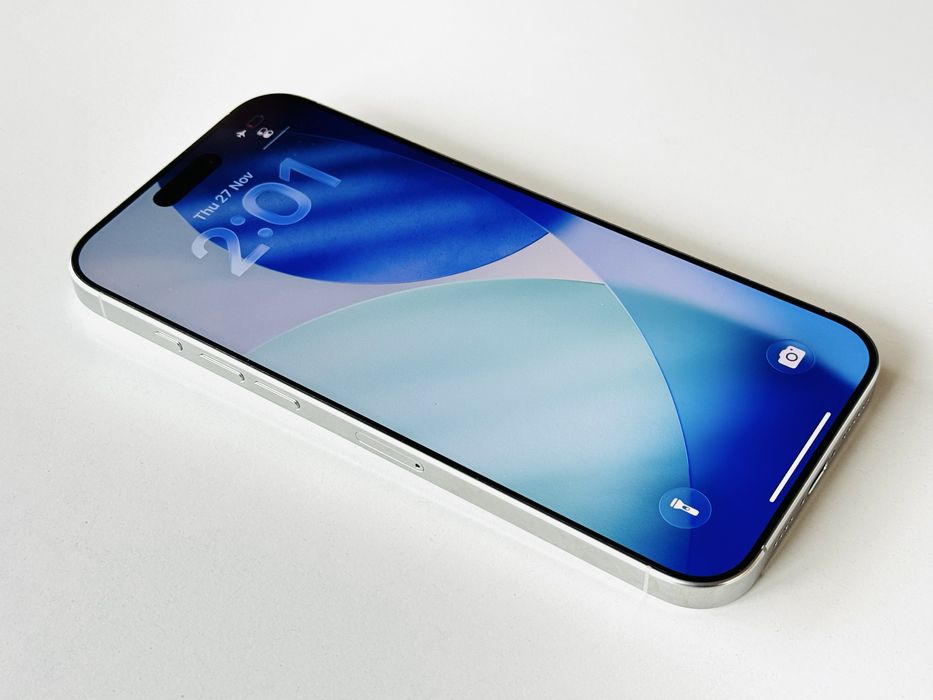 Iphone 16 Pro Max 256GB White 100% Батерия!  Гаранция 6 месеца