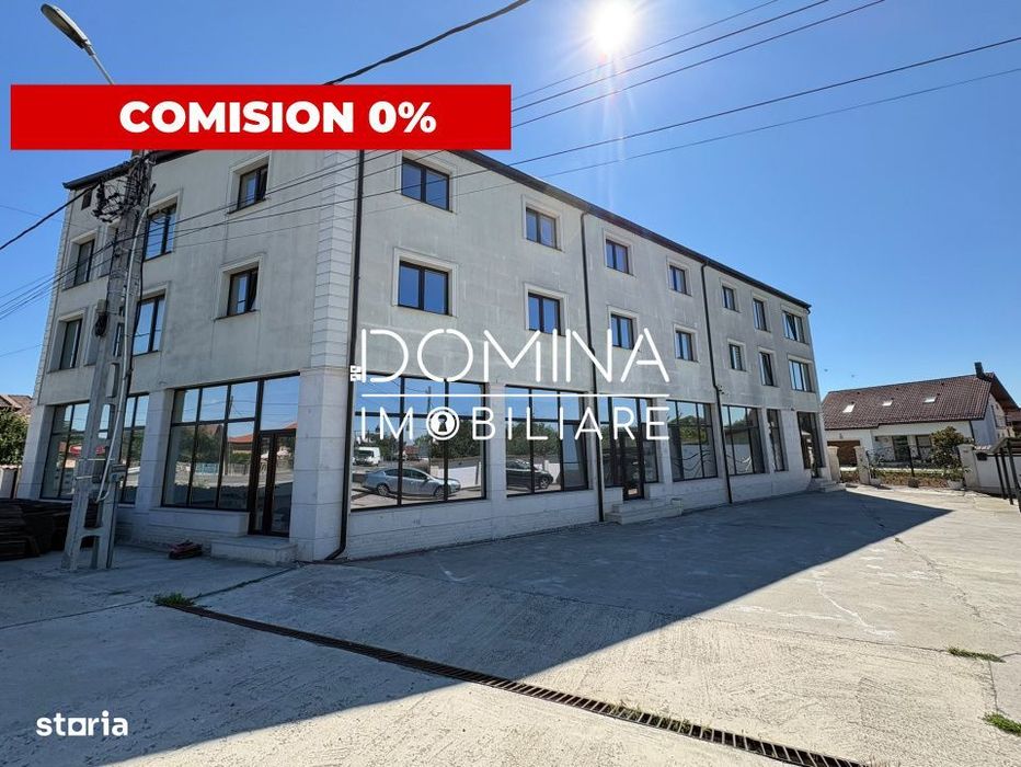 Inchiriere imobil P+2, cu potential hotelier – DN 66, Romanesti