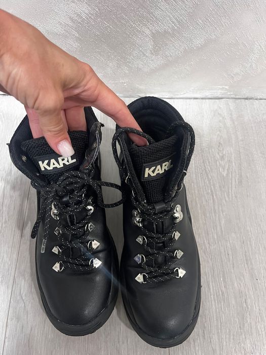 Karl Lagerfeld дамски боти / кубинки – оригинални, EU 38