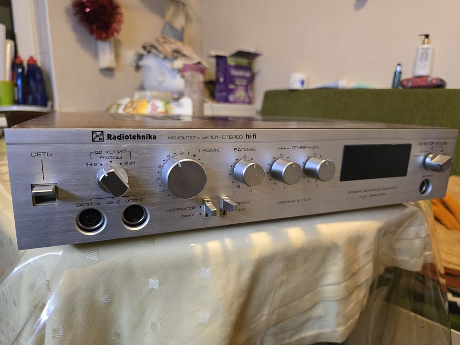 Усилитель Радиотехника У 101.