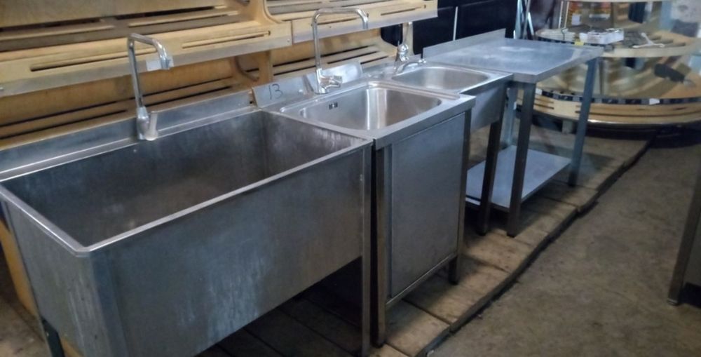 Столы и мойки из нержавейки