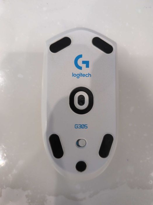 Logitech G305 Lightspeed безжична мишка, бяла, с USB приемник
