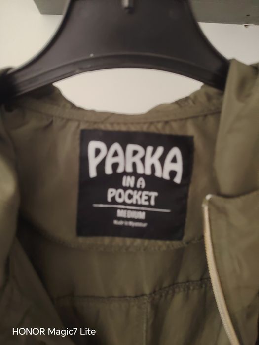 Geaca Parka in a pocket