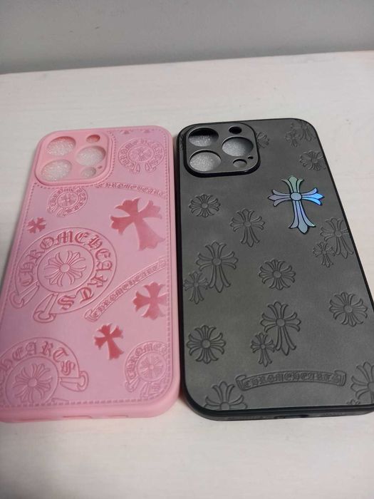 Кейс Chrome hearts за iphone 15 pro max, 16 pro max