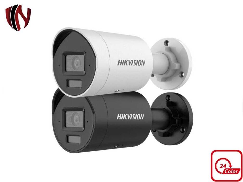 Hikvision DS-2CD2043G2-LI2U, 4MP AcuSense Хибридна IP Камера, Микрофон