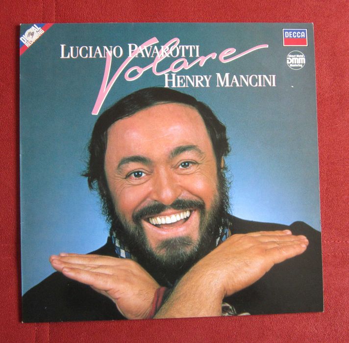 vinil rar Luciano Pavarotti -Volare, dir.Mancini 1987 Germany impecabi