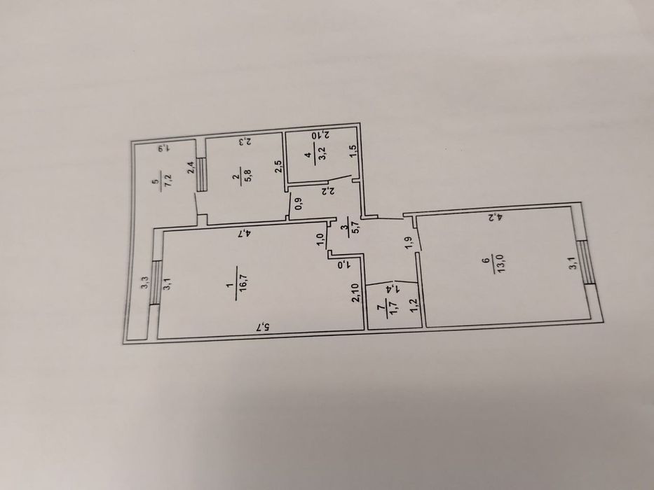 Хамма шароити бор дом сотилади  2 хонали