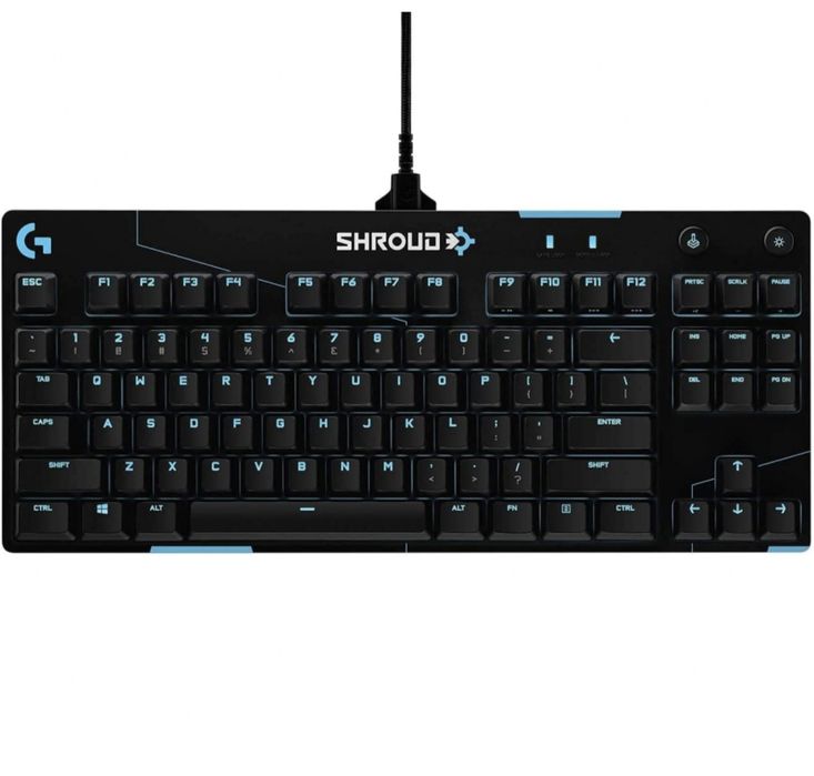 Tastatura mecanica gaming Logitech G Pro X Shroud Edition GX Red Switches
