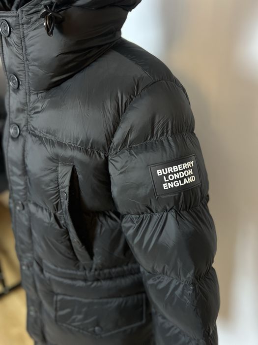 Geaca Burberry groasa lunga barbati premium s-xxl