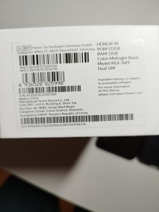 Honor 90 12/512  нов в гаранция Виваком