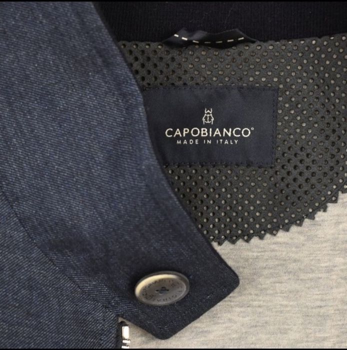 Capobianco Bomber Jacket Made in Italy – НОВО, Slim Fit